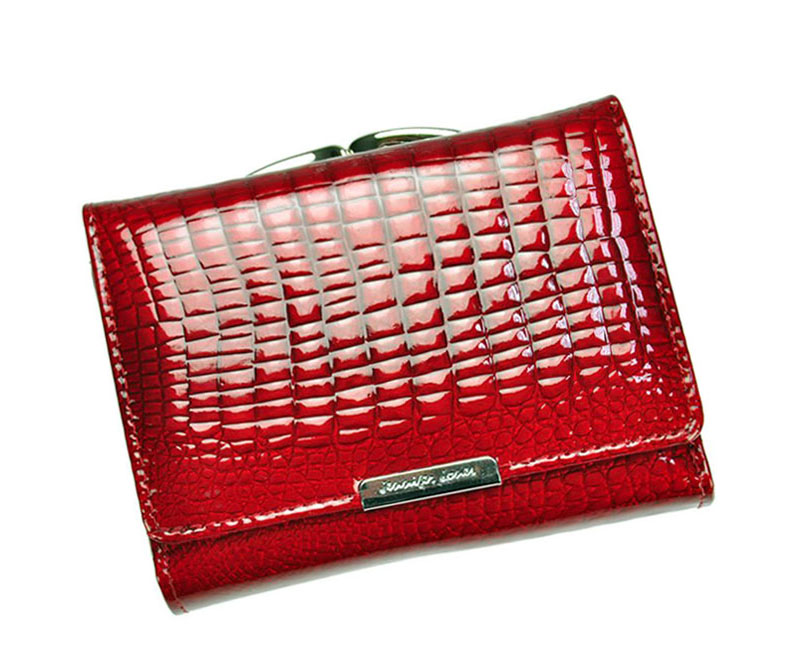 Detail produktu Červená kožená peňaženka Jennifer Jones 5243